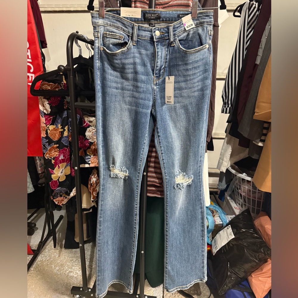Judy Blue Light Blue Flare Jeans